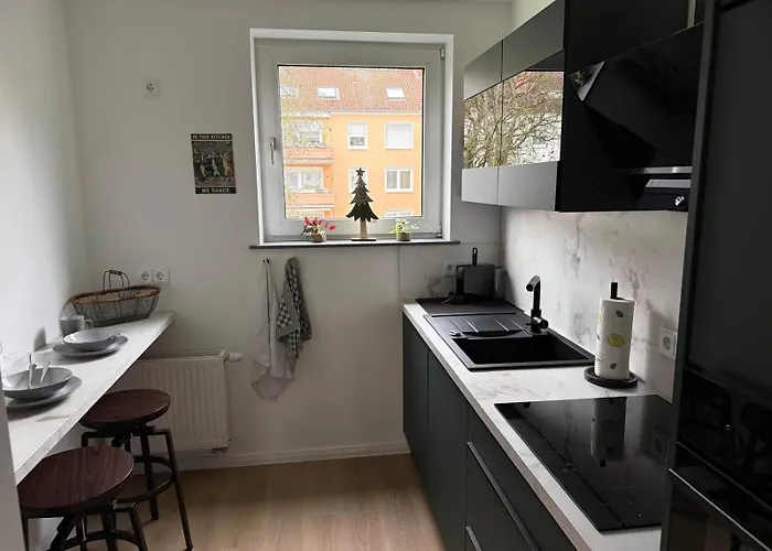 公寓 Moderne 3-zimmer-familienoase In Der Wueste 1 Og