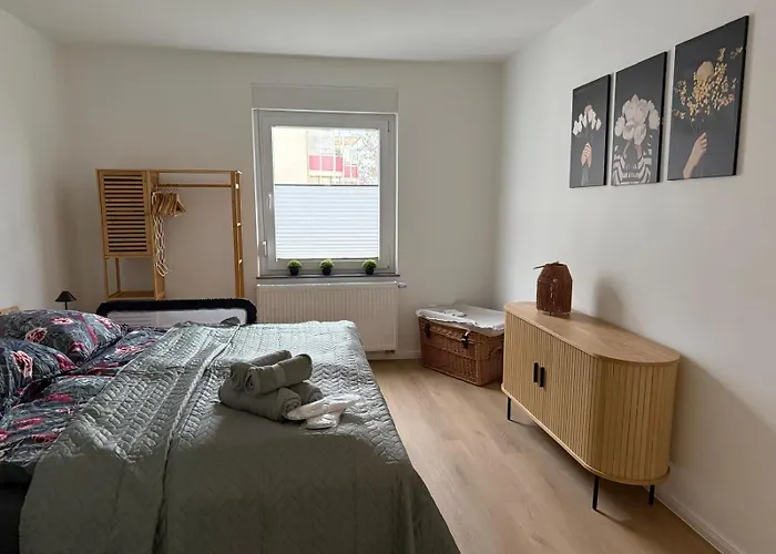 公寓 Moderne 3-zimmer-familienoase In Der Wueste 1 Og